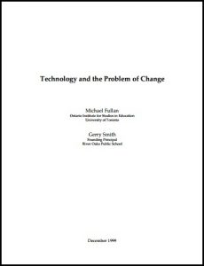 Technology and The Problem of Change